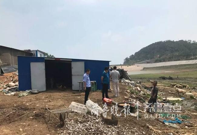 長島多部門聯(lián)合執(zhí)法，拆除違建1000余平方米