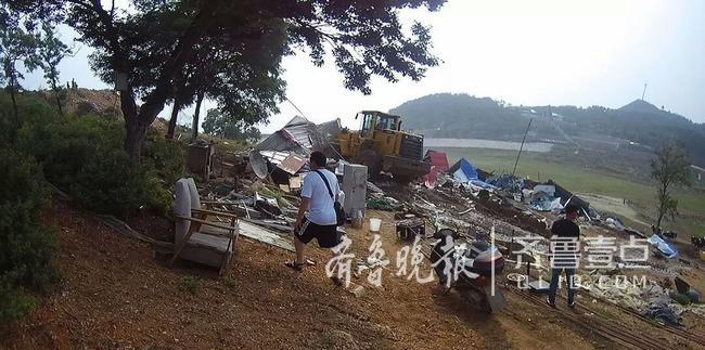 長島多部門聯(lián)合執(zhí)法，拆除違建1000余平方米