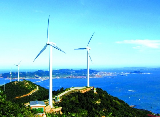 長(zhǎng)島是中國三大海上風(fēng)場(chǎng)之一，已經(jīng)引進(jìn)國電、華電等巨頭共同開發(fā)風(fēng)能資源