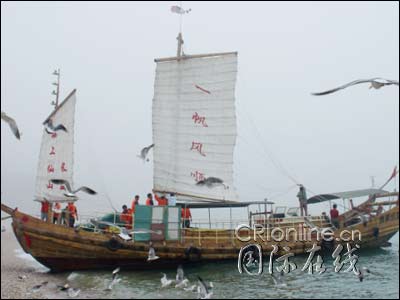 長島將推出乘仿古帆船游海上絲綢之路旅游專線(圖)