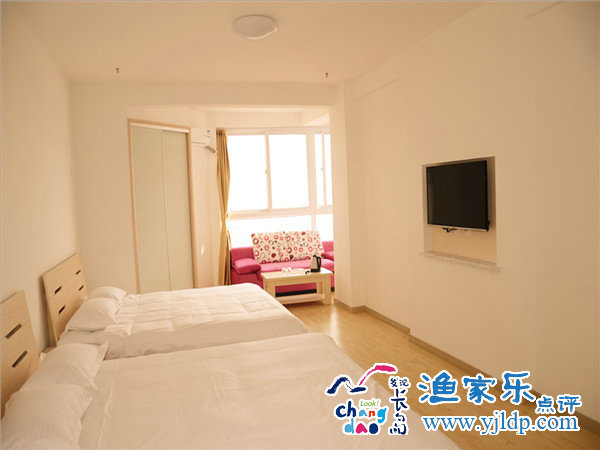 18長(zhǎng)島小謝觀海公寓海景大床4人間（2）