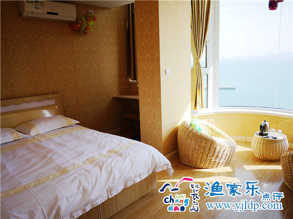 6長(zhǎng)島小謝觀海公寓海景大床1號(hào)房（1）